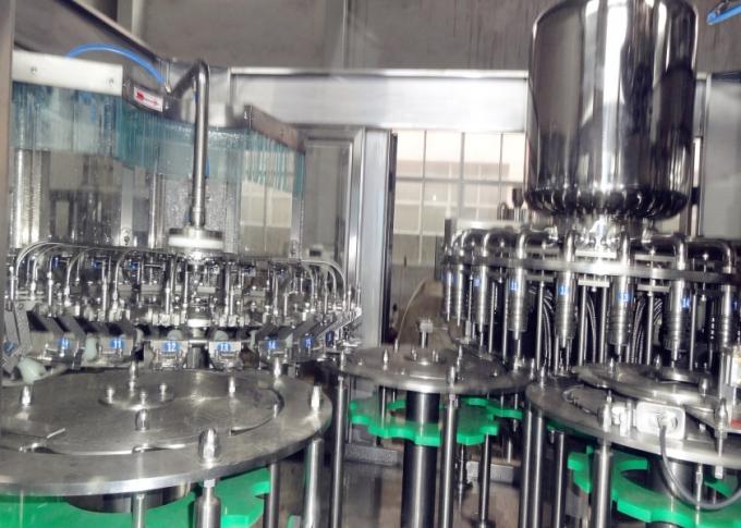 Plastic Bottle Filler Machine , Automatic Liquid Bottle Filling Line Equipment 1