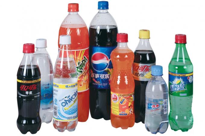 Stainless Steel Plastic Bottle Carbonated Drink Filling Machine 1500 - 30000 BPH 0