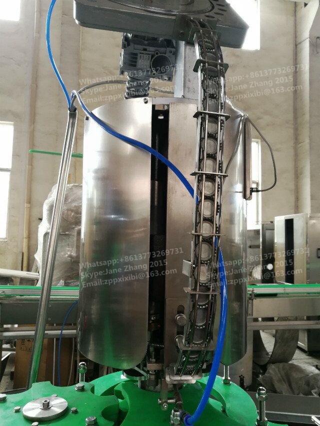Stainless Steel 304 Glass Bottle Filling Machine 1100 * 1050 * 1800mm 2