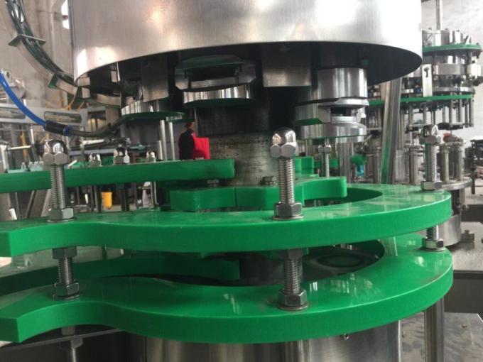 Small Scale PET / Plastic / Glass Bottle Beer Filling Machine 1.1kw 2
