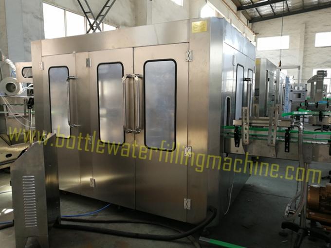 380v 50hz Liquid Water Bottle Filling Machine / Mineral Water Plant Machinery 1