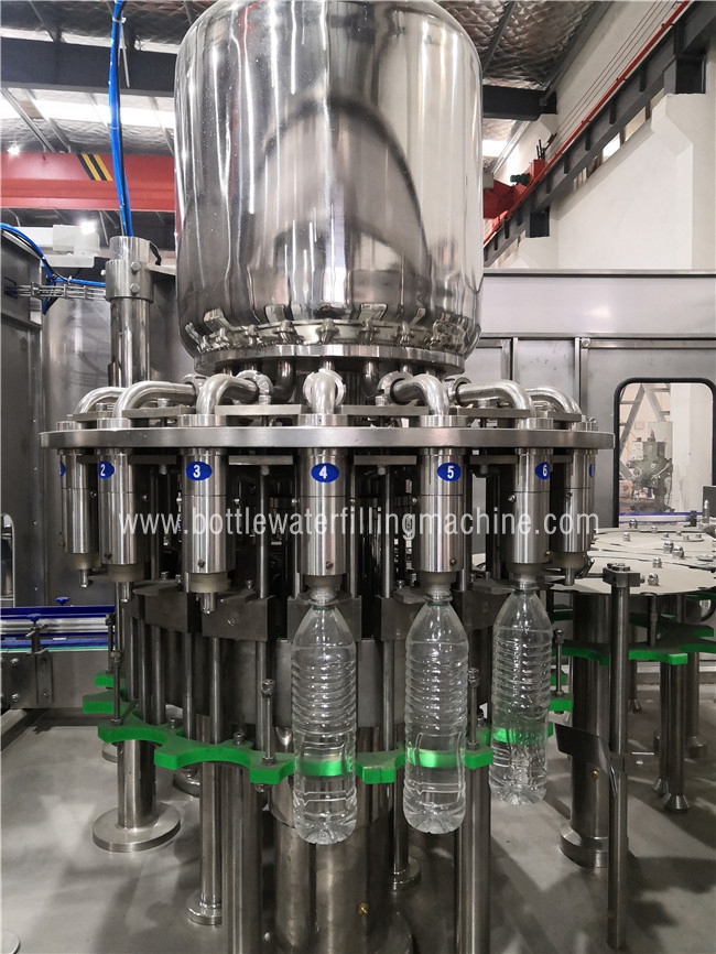 PLC بطری پلاستیکی اتوماتیک دستگاه پر کردن آب لیچی اتوماتیک 0