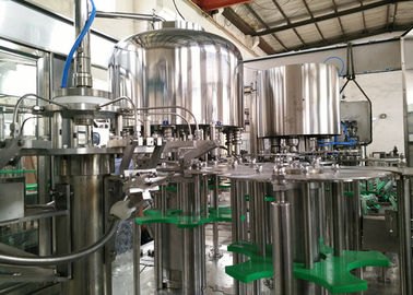 PLC Control Fruit Juice Bottle Filling Machine Stainless Steel SUS304