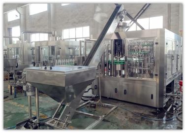 Automatic Rotary Bottle Carbonated Drink Filling Machine / Soft Drink Production Line