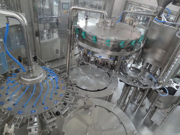 Stainless Steel Plastic Bottle Carbonated Drink Filling Machine 1500 - 30000 BPH