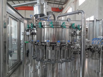 Stainless Steel Plastic Bottle Carbonated Drink Filling Machine 1500 - 30000 BPH