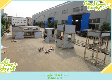 Automatic Electric Driven 5 Gallon Water Filling Machine PLC Control 500 - 800 L / Hr