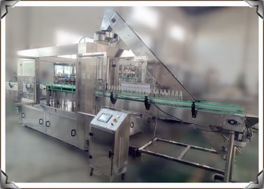 Silvery White Carbonated Drinks Automatic Bottle Filling Machine For Beverage Industry