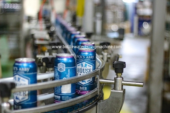 380V Aluminum Can Beer Soda Filler Seamer For Carbonated Drink