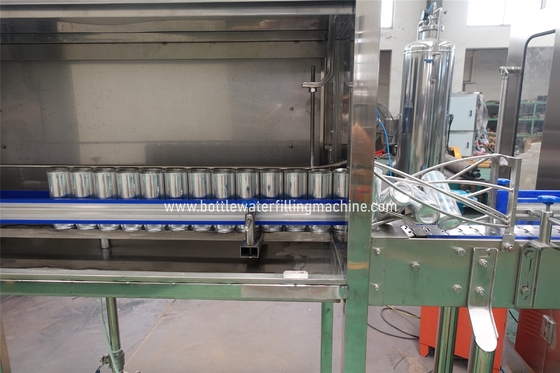 380V Aluminum Can Beer Soda Filler Seamer For Carbonated Drink
