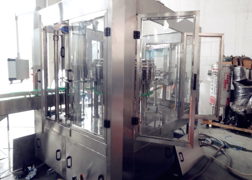 Customized Juice Production Line Juice Filling Machine With PLC Touch Screen Control