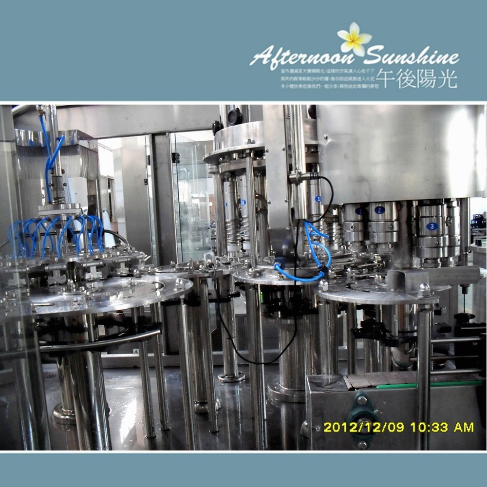 Automatic Tea Filling Machine Beverage / Chemical Bottle Filling Equipment
