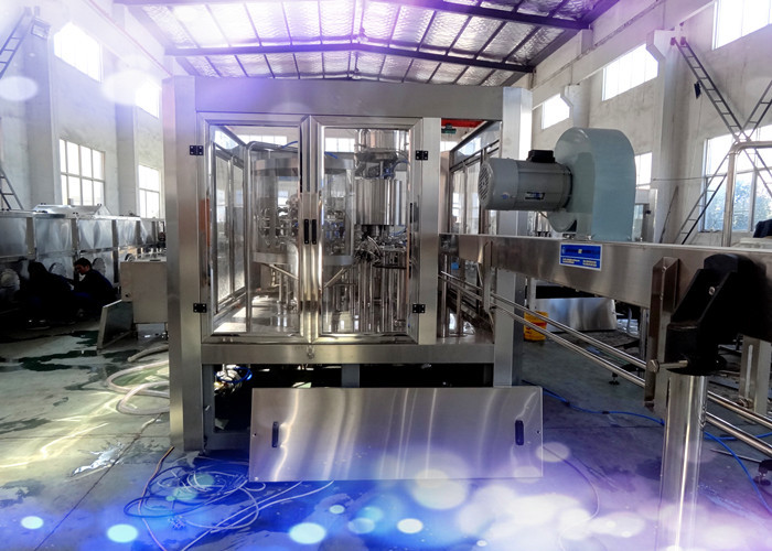 6000BPH Gravity Small Scale Juice Filling Machine Strong Enough Long Guarantee