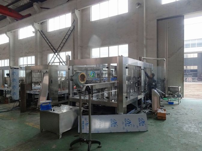 Apple Juice Washing Filling Capping Machine Ectric Driven For Plastic Bottle