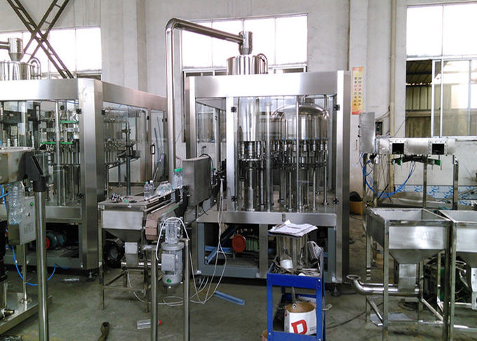 0.5 MPa Air Pressure Glass Water Bottle Filling Machine With Magnetic Powered Cap Device 0